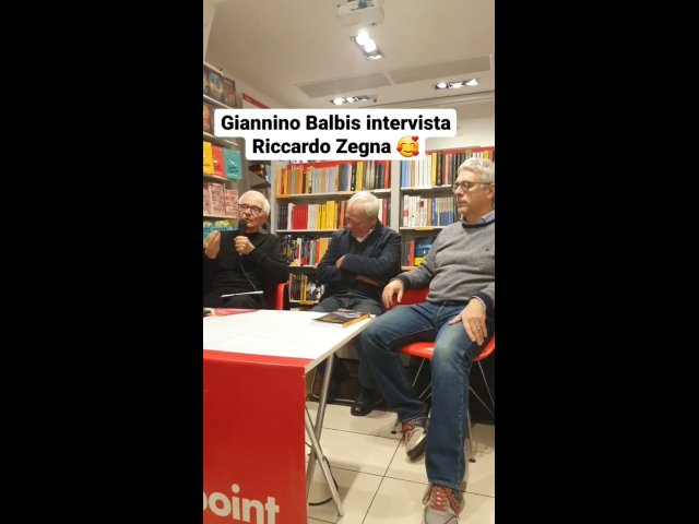 PRESENTAZIONE LIBRO ZEGNA (Savona - Feltrinelli, 2022)